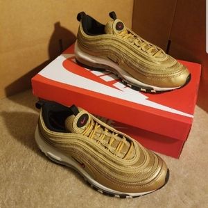 Nike Air Max 97 Metallic Gold SZ 7Y